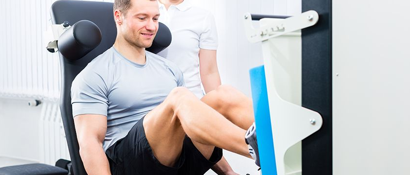 workinjuries1 Man on leg machine